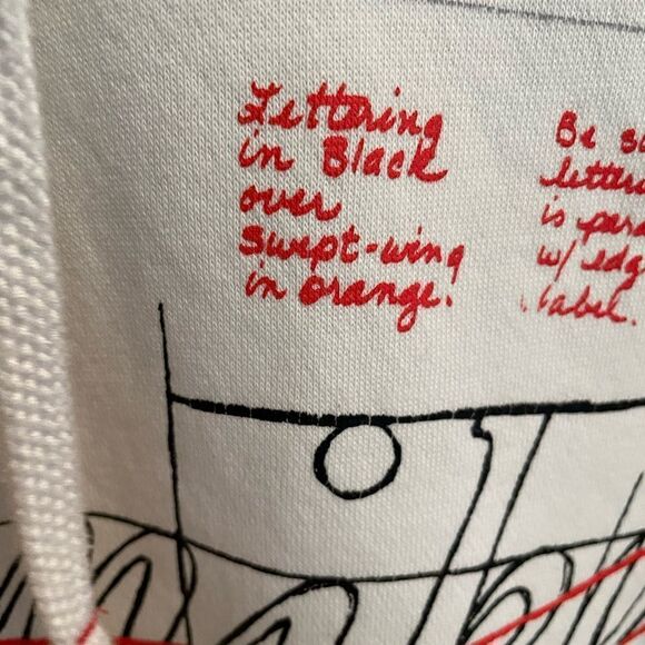 Nike Story of the Swoosh White Mens Hoodie M - Picture 6 of 16